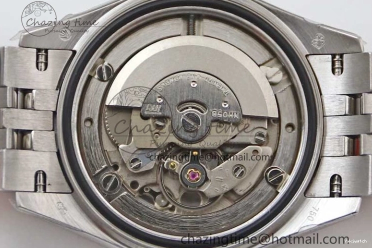 SS on Silver Steel Lady Bracelet 1:1 904L 28 TWF Best Dial DateJust President Edition NH05 0426